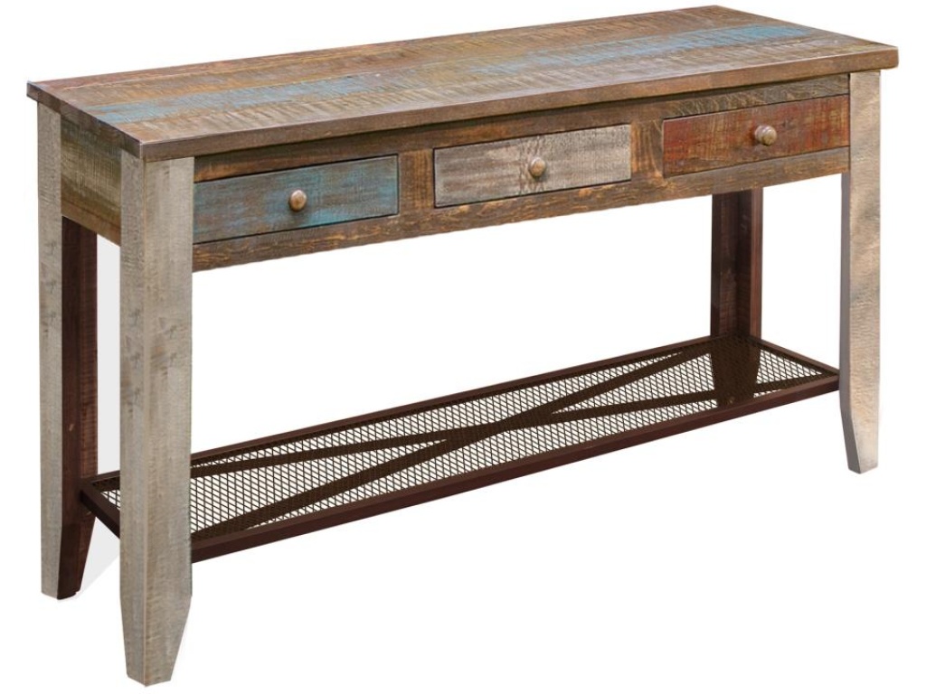 3 Drawer Sofa Table - main image