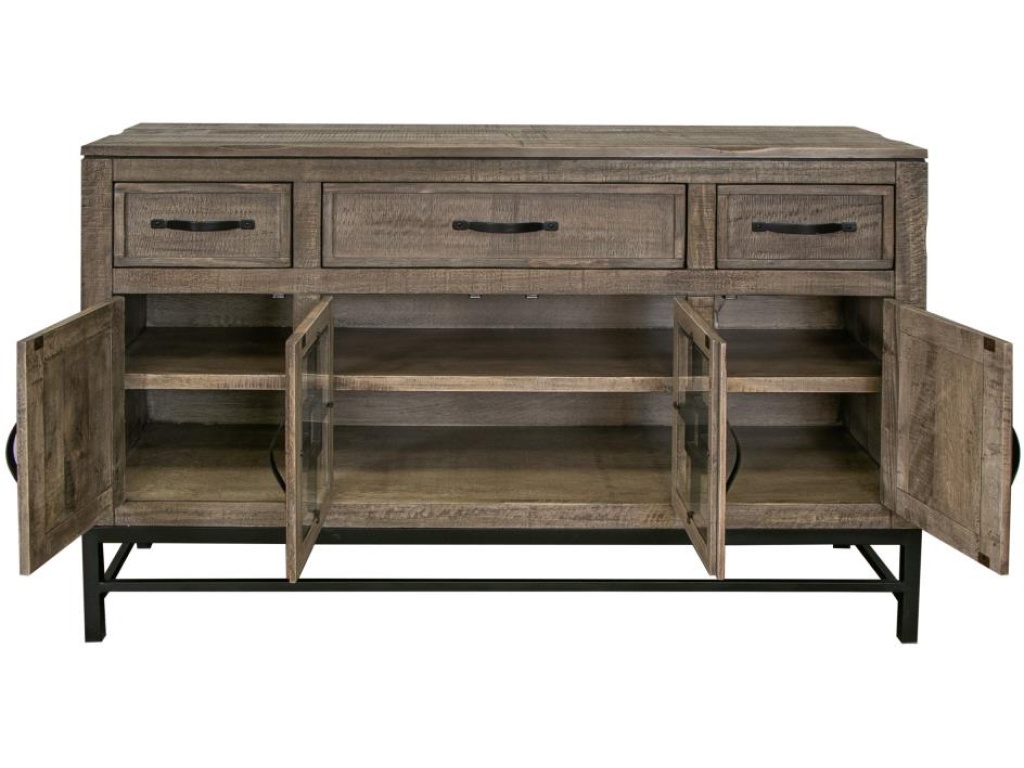 3 Drawer 4 Doors Console - image 3