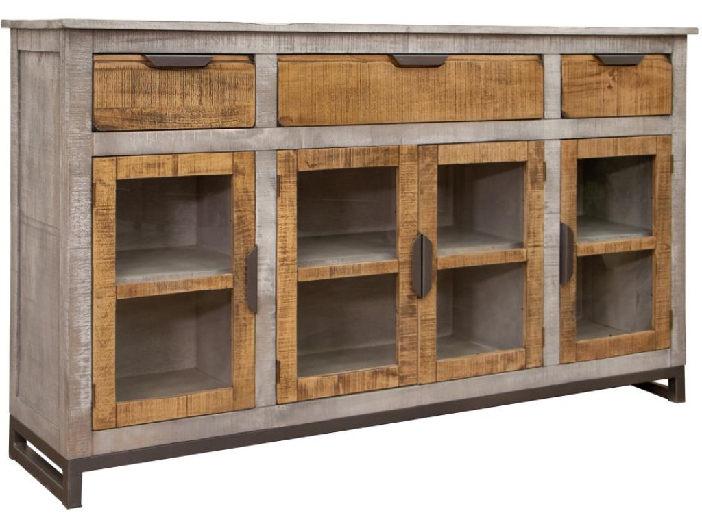 3 Drawer 4 Door Console - image 2