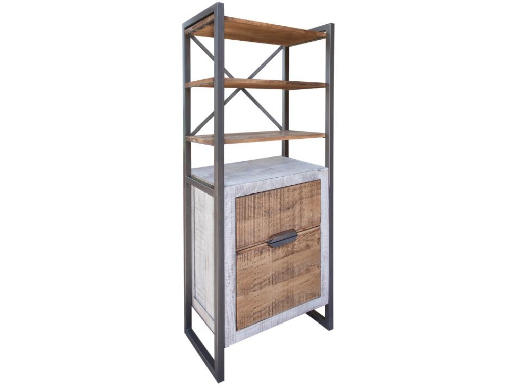 2 Drawer 3 Shelves Bookcase - image 6