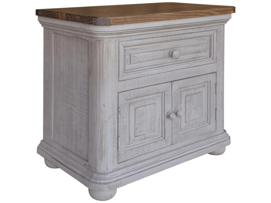 1 Drawer 2 Doors Nightstand - main image