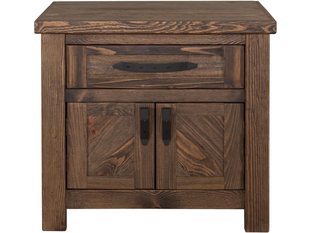 1 Drawer & 2 Door, Nightstand - image 1