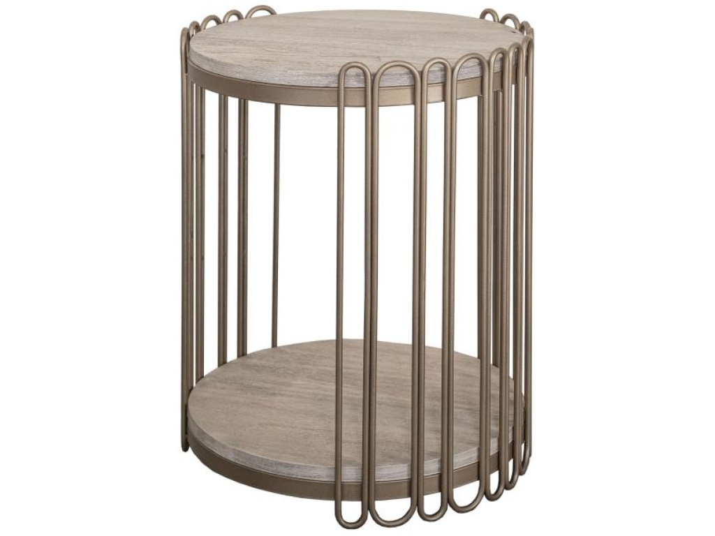 1 Shelf, Round Chairside Table - main image
