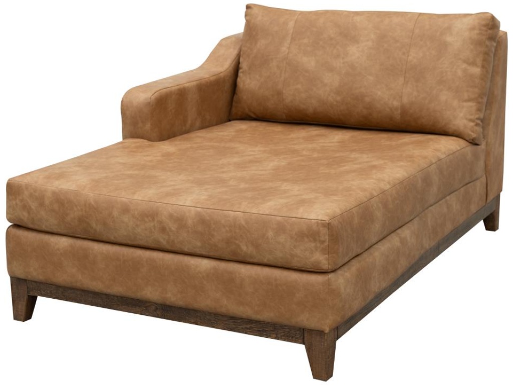 Wooden Frame & Base, Sectional Chaise - main image