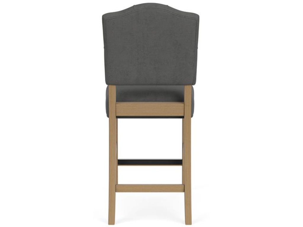 Button Tufted Upholstered Stool - image 2