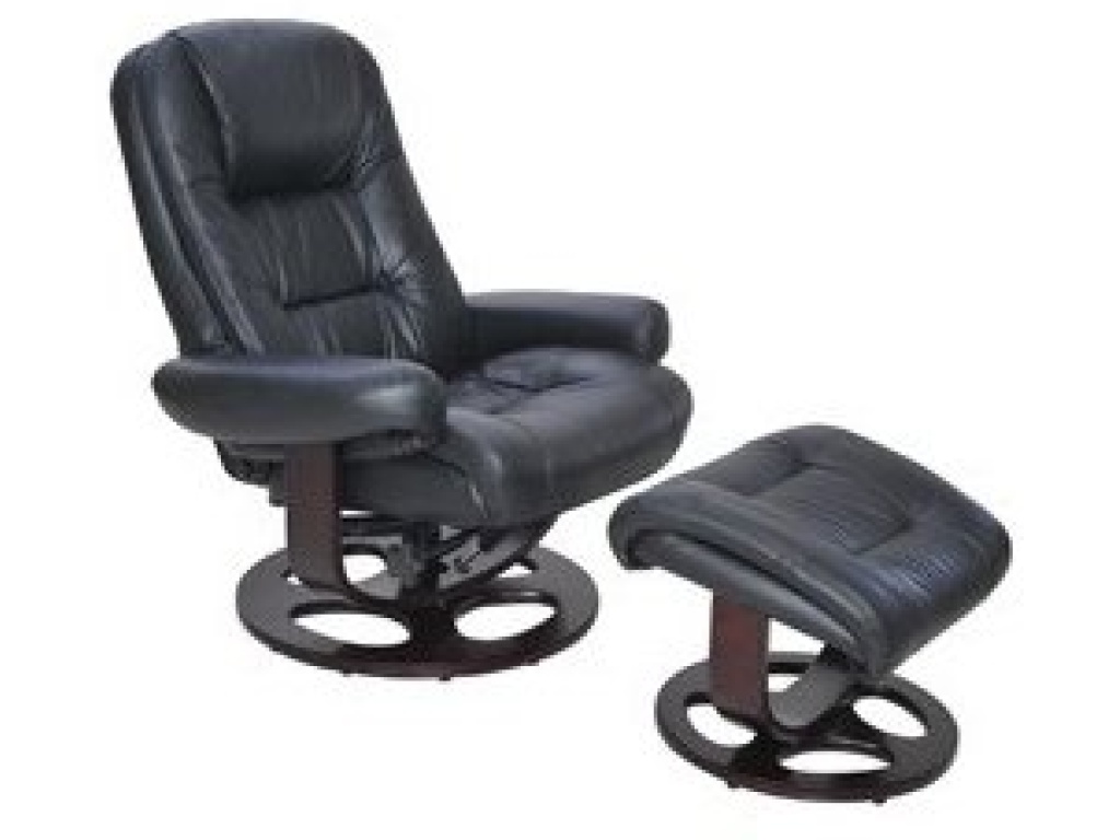 Jacque Pedestal Reclining Chair & Ottoman - main image