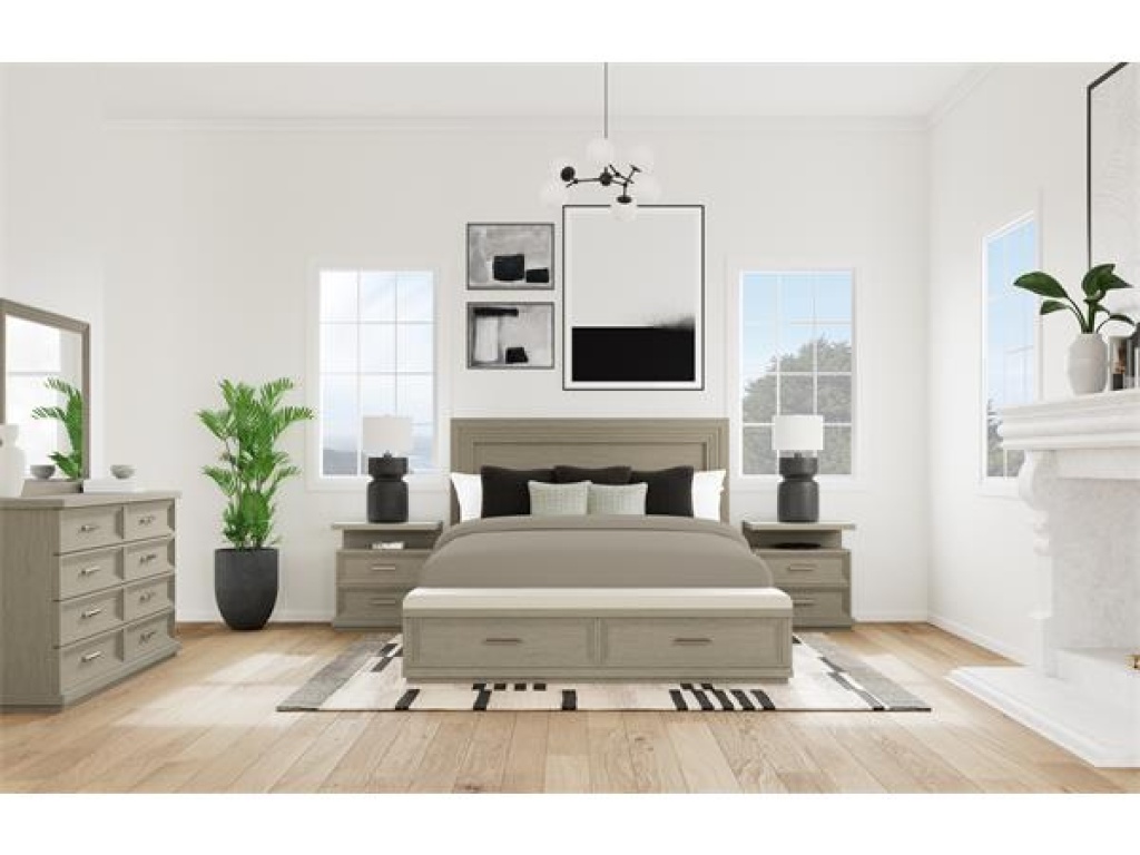 King/California King Illuminated Panel Headboard - main image