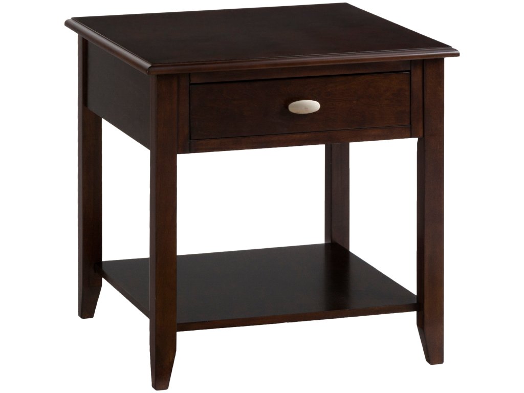End Table - Merlot - main image