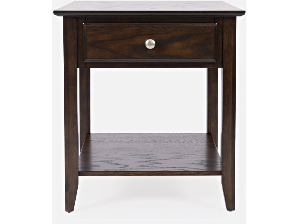 Espresso End Table - main image