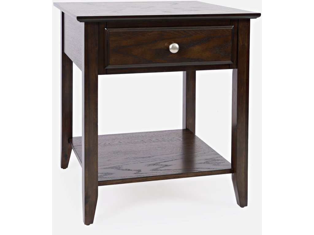 Espresso End Table - image 1