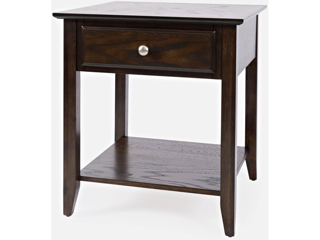 Espresso End Table - image 2