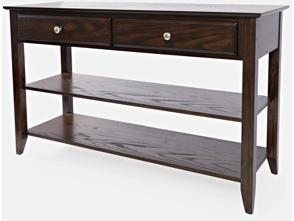 Espresso Sofa Table - image 2