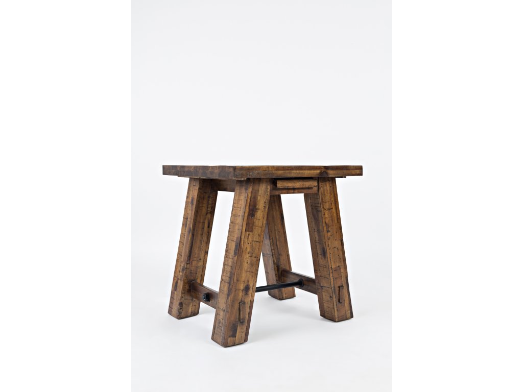 Cannon Valley Trestle End Table - image 2