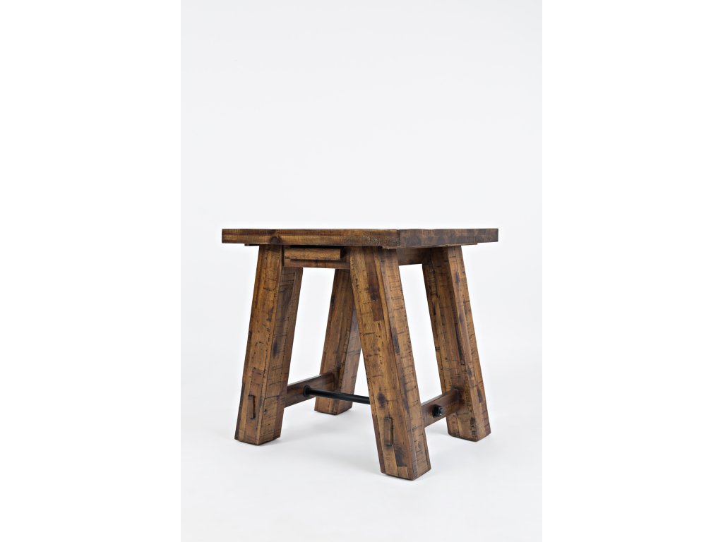 Cannon Valley Trestle End Table - image 3