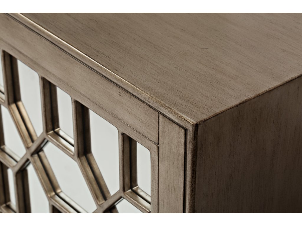 Casa Bella 50 Inch Mirrored Console - image 1