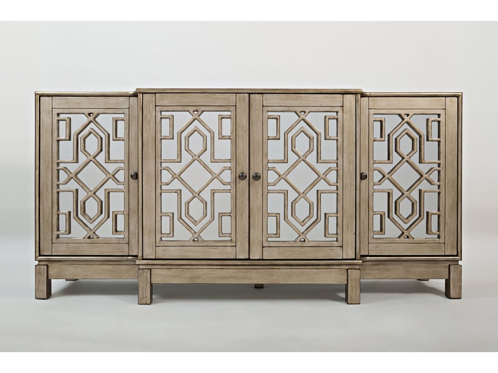 Casa Bella 70 Inch Mirrored Console - main image