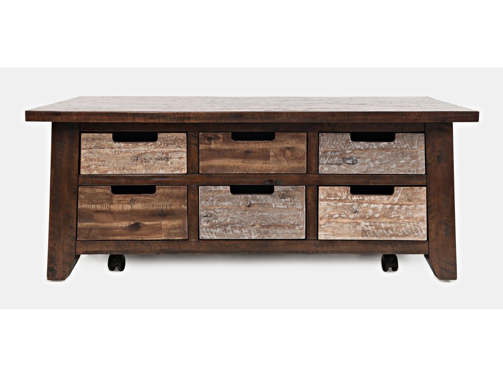 Painted Canyon Box Cocktail Table - main image