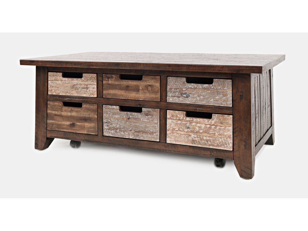 Painted Canyon Box Cocktail Table - image 3