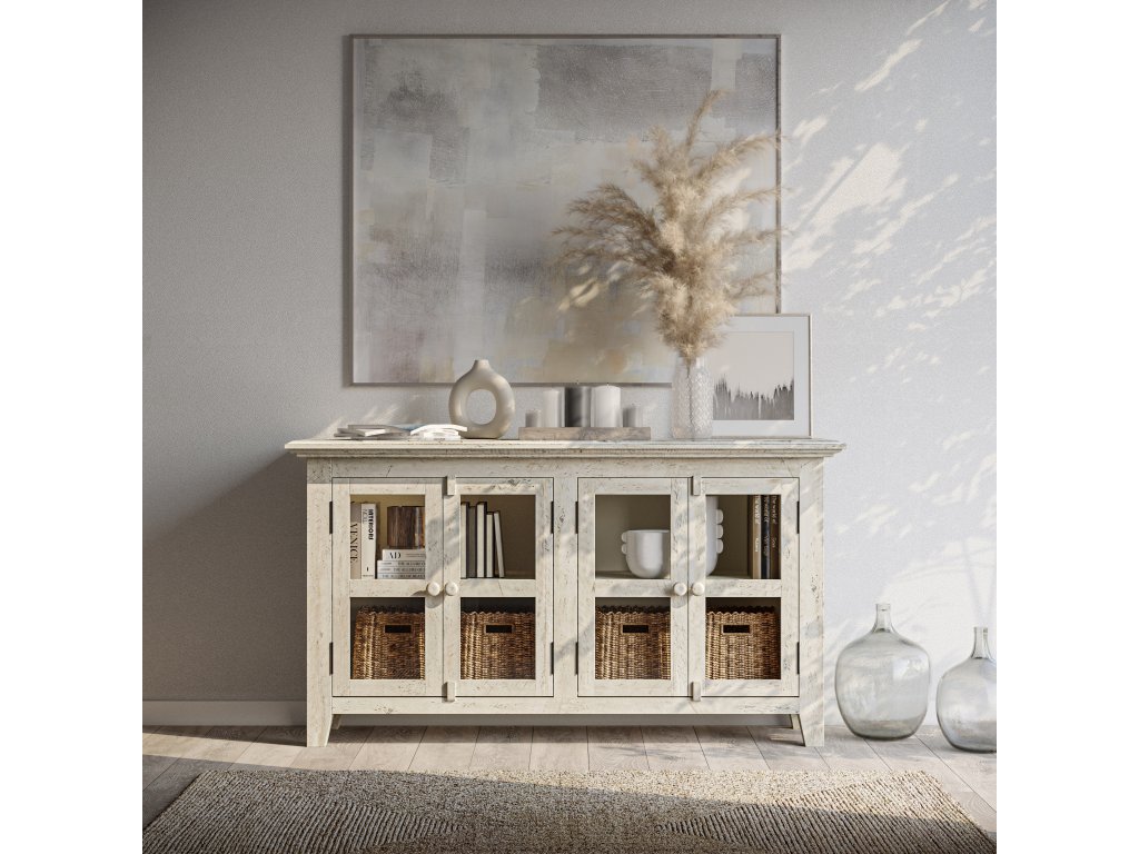 Rustic Shores 2 Door High Cabinet - main image