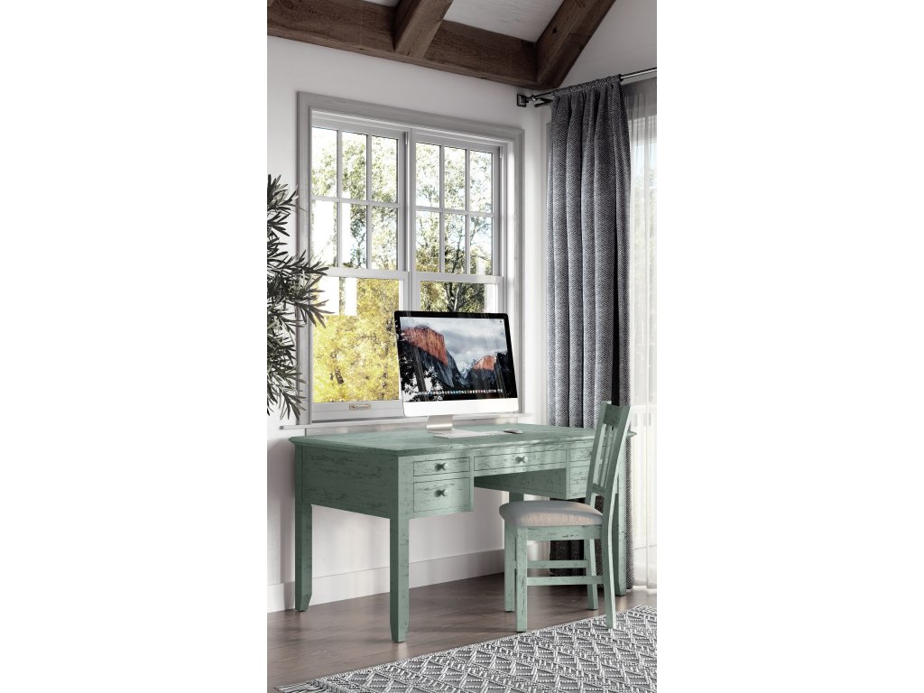 Rustic Shores Power Desk - Surfside - image 1