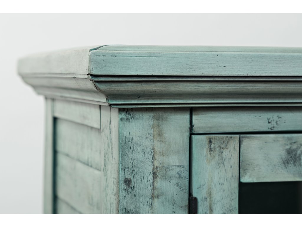 Rustic Shores 6 Door Accent Cabinet - KD - image 1