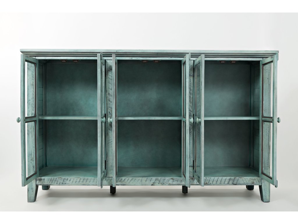 Rustic Shores 6 Door High Cabinet - image 1