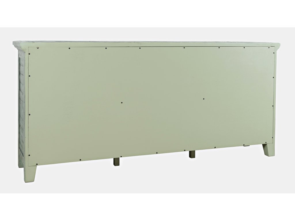 Rustic Shores 6 Door Low Accent Cabinet - KD - image 3