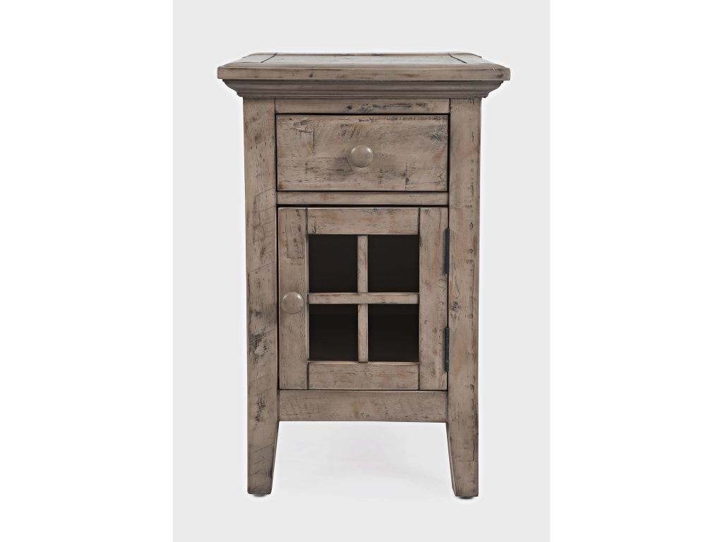Rustic Shores Power Chairside Table - main image