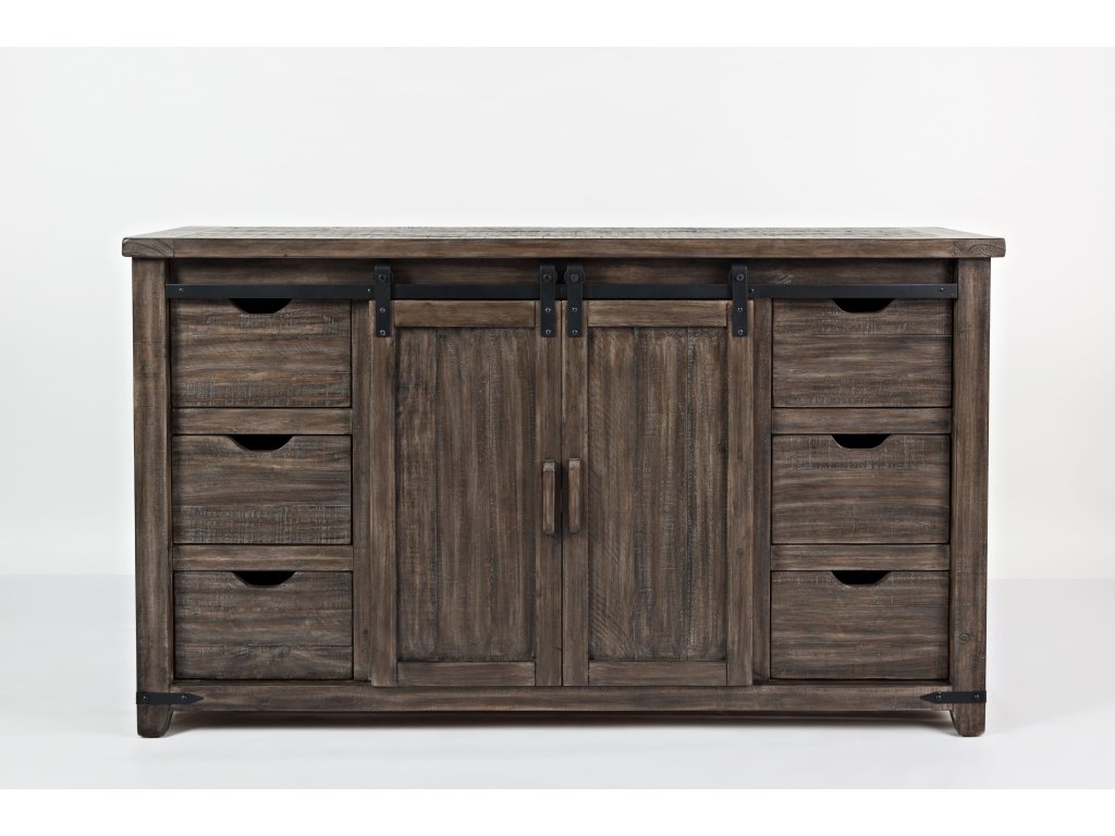 Madison County 60 Inch Barn Door Server - main image