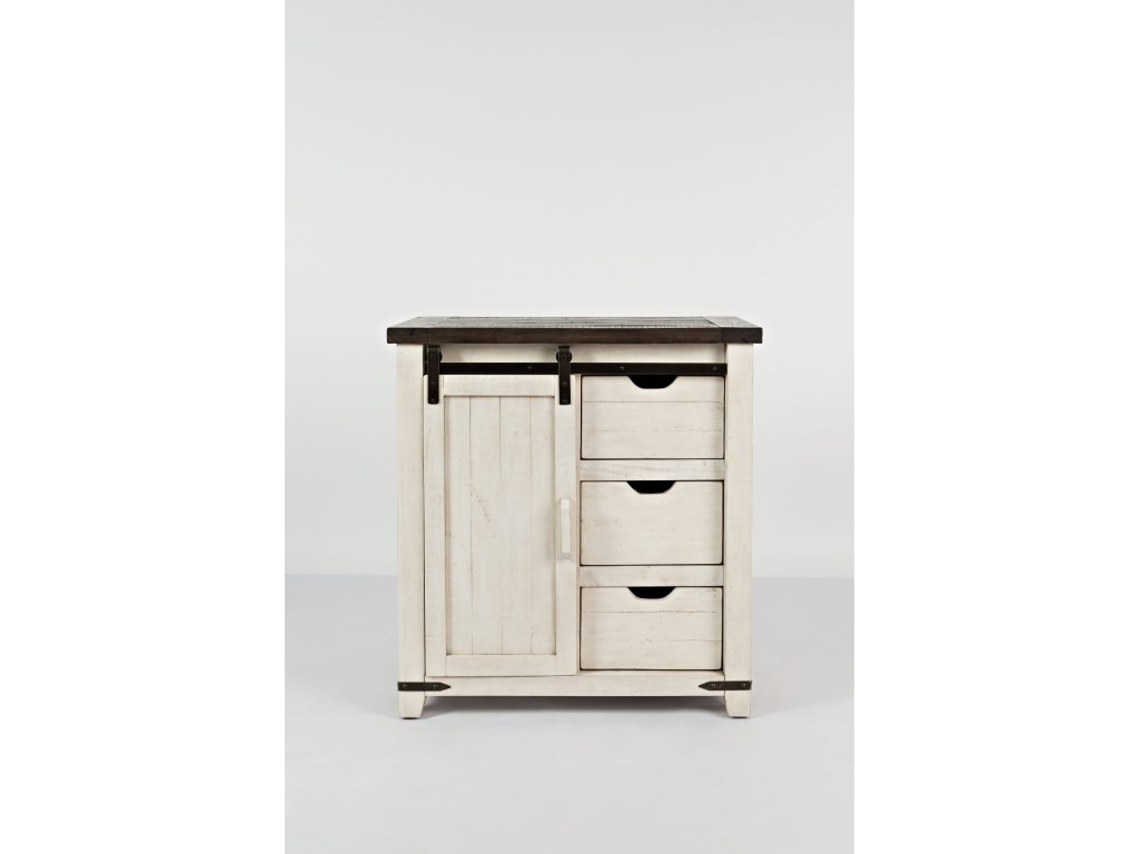 Madison County 32 Inch Barn Door Accent Cabinet - main image