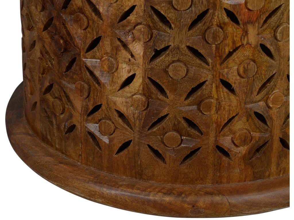 Decker Small Drum Table - Mango - image 3