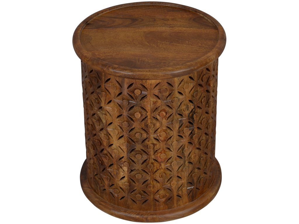 Decker Small Drum Table - Mango - image 2