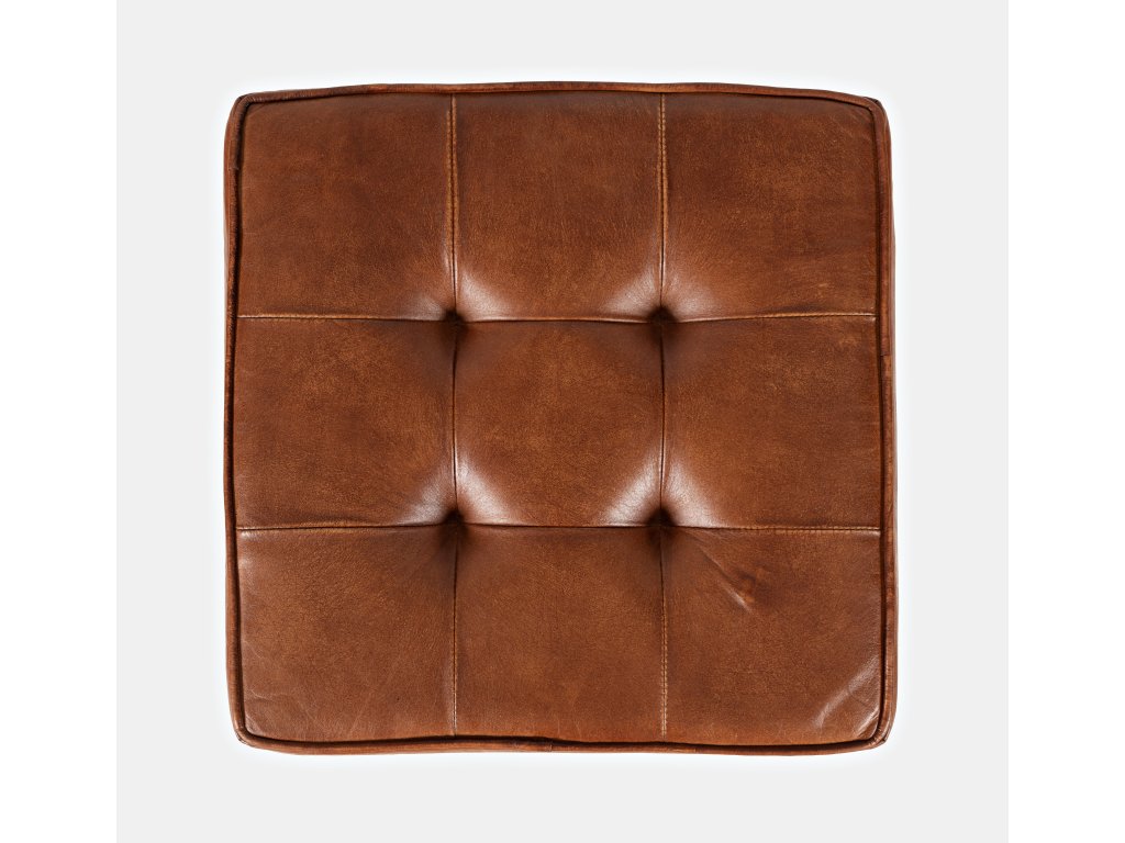 Brooks Leather Stool (1/CTN) - Saddle - image 2