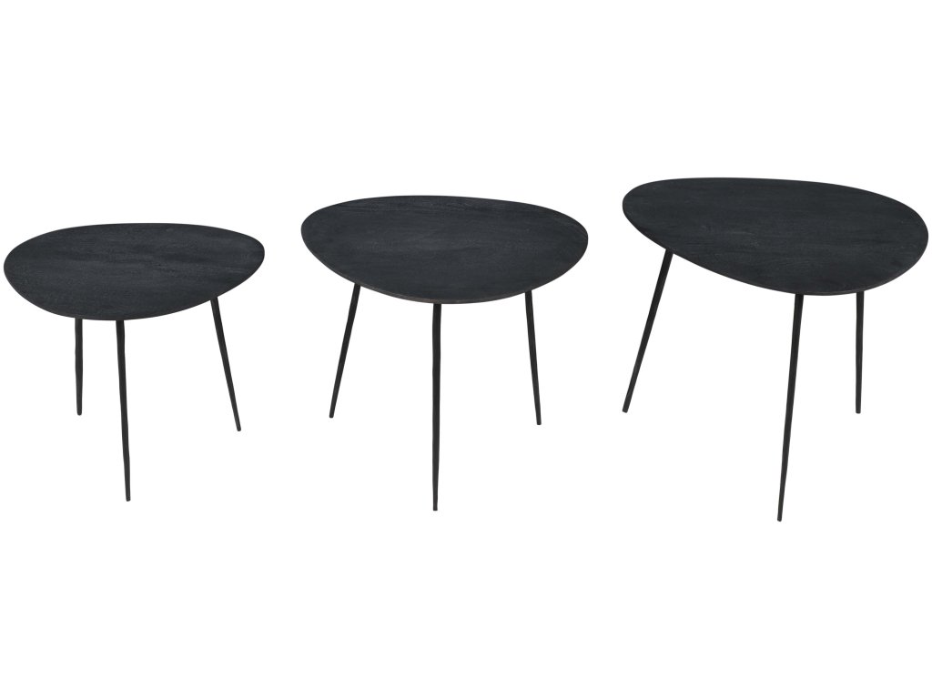 Reeves Nesting Table - Set of 3 - Black - image 2