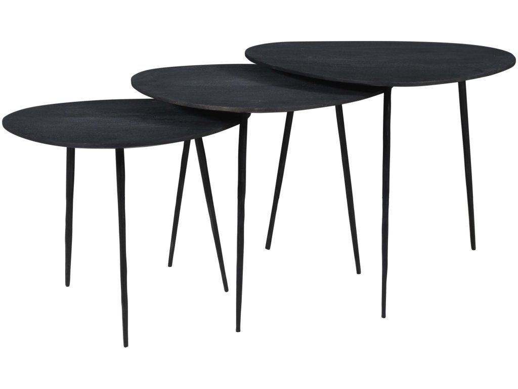 Reeves Nesting Table - Set of 3 - Black - image 3