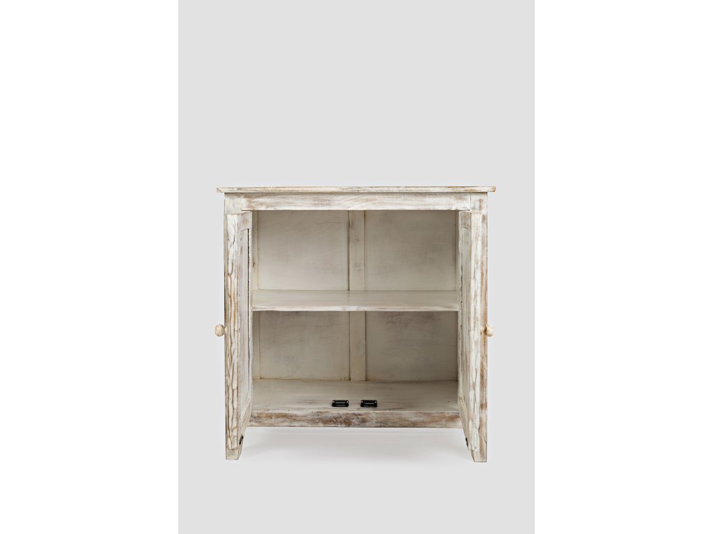 Chloe Accent Chest - Weathered White - main image