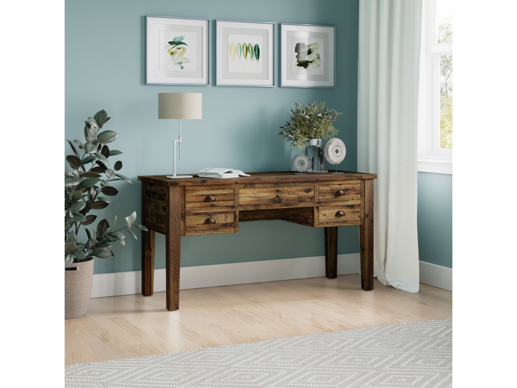 Artisan's Craft Desk - Dakota Oak - main image