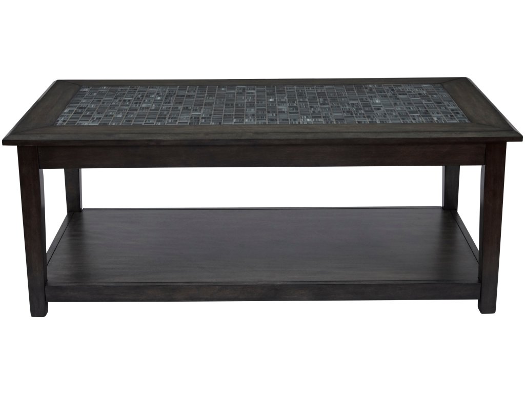 Grey Mosaic Cocktail Table - image 2