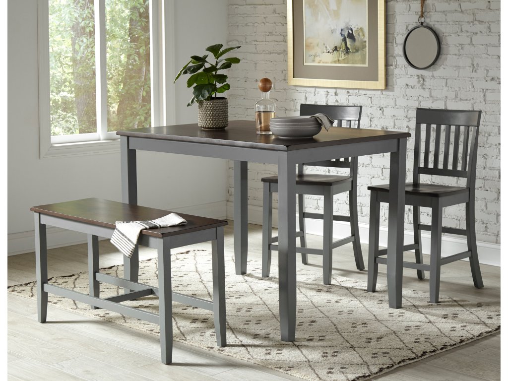 Decatur Lane 4 Pack - Table, (2) Stools, Bench - main image