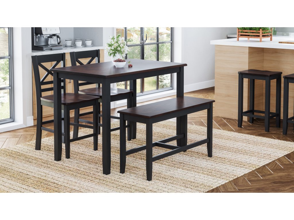 Asbury Park Counter 4 Pack - Table, (2) Stools, Bench - image 1