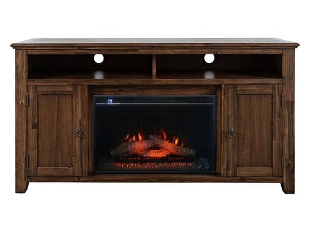 Bakerfield 60 Inch Fireplace with Logset - main image
