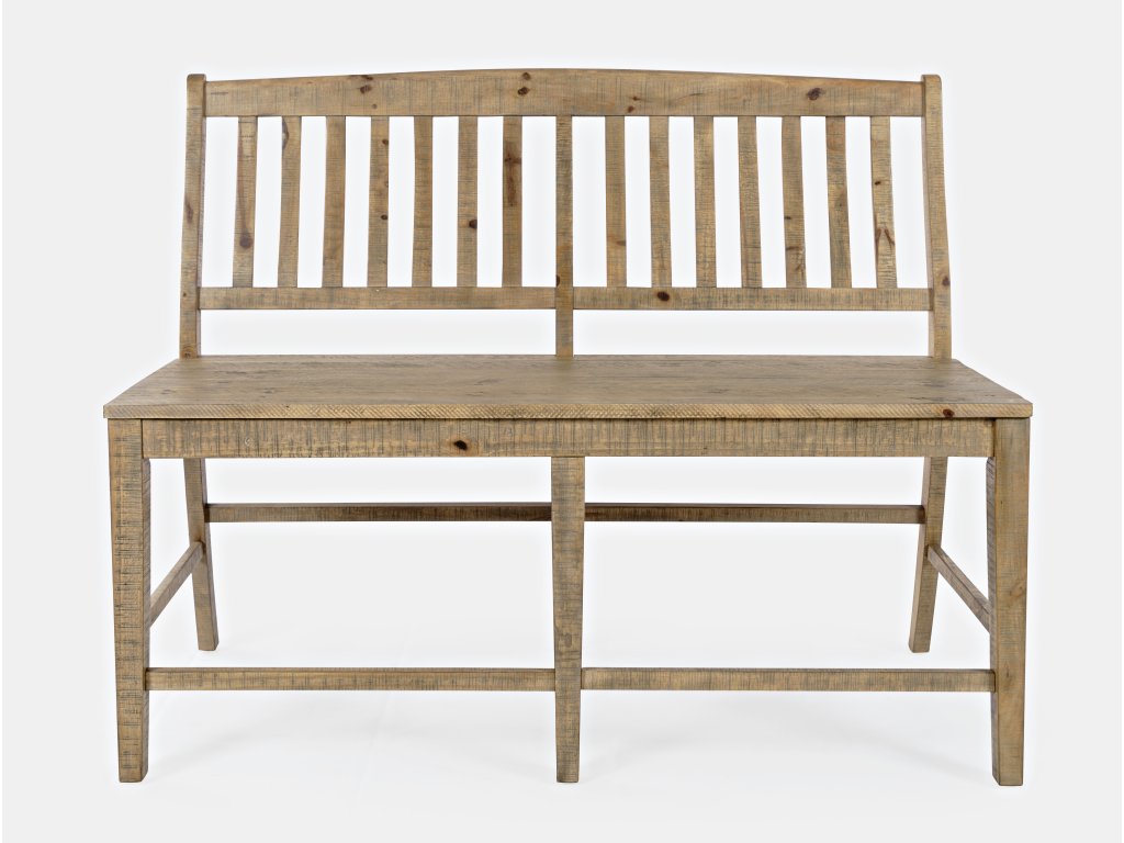 Carlyle Crossing Slatback Counter Bench - main image