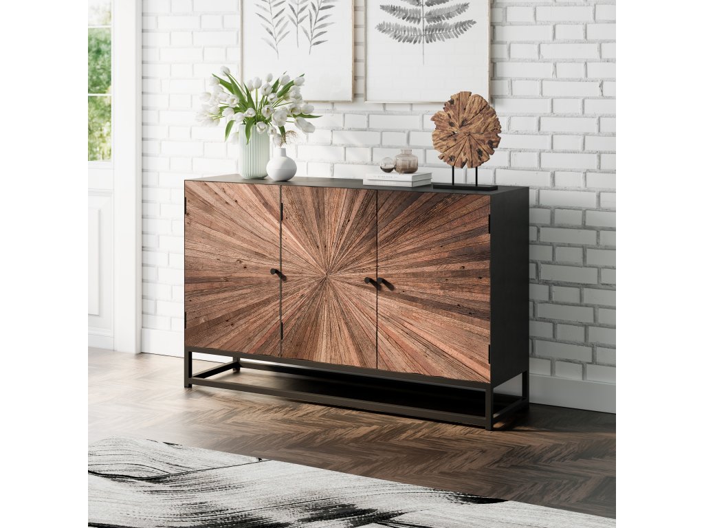Astral Plains 3 Door Accent Cabinet - main image