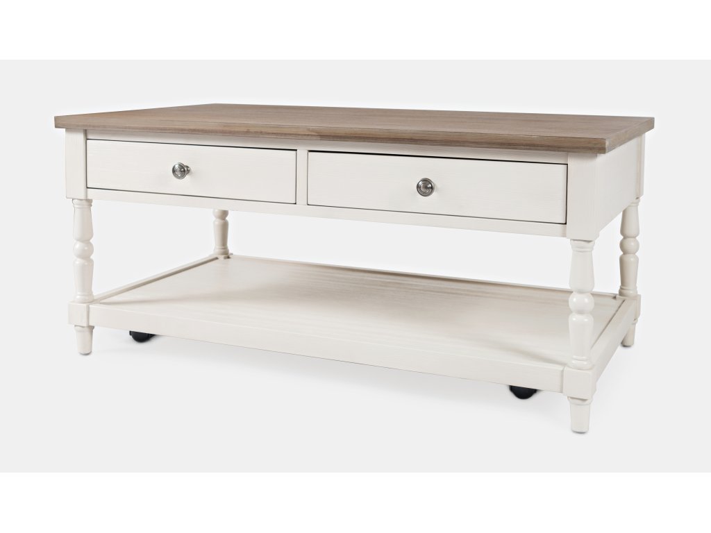 Grafton Farms 2 Drawer Coffee Table - image 2