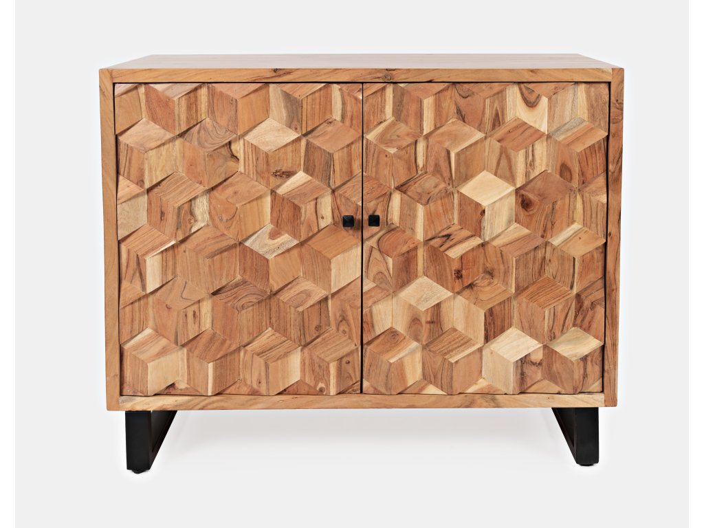 Geometrix 2 Door Accent Cabinet - main image