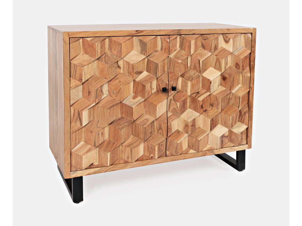 Geometrix 2 Door Accent Cabinet - image 1