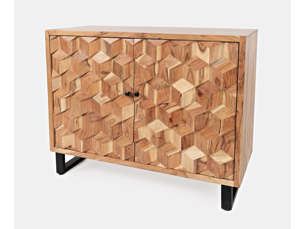 Geometrix 2 Door Accent Cabinet - image 3