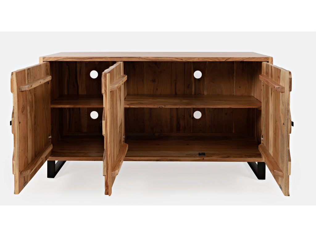 Geometrix 3 Door Accent Cabinet - image 3