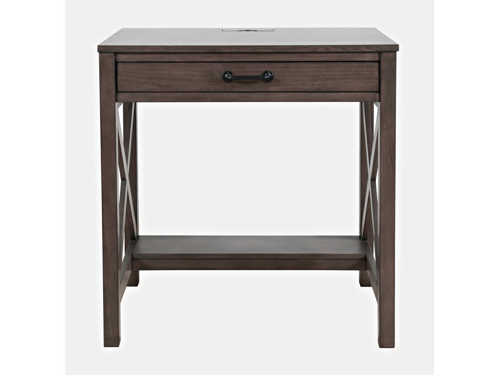 Hobson Power Desk - Grey - main image