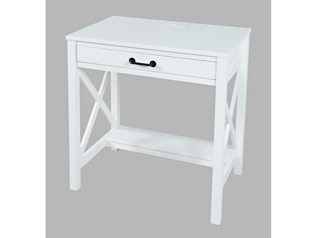 Hobson Power Desk - White - image 3